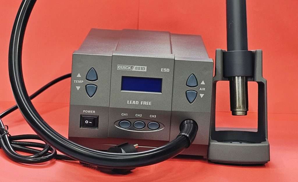 Terminal Rework Tool QUICK 881D SMART SMD REWORK STATION WITH LEAD FREE - Easy Tools
