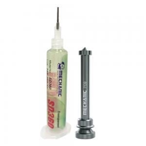 mechanic sd360 no clean flux solder paste with push rod for pcb smd bga soldering tools 5 small